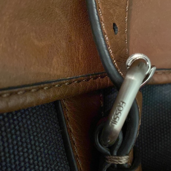 Fossil Graham canvas messenger bag - Picture 16 of 16